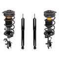 Unity Automotive 2 Front Complete Strut Assemblies 2 Rear Shock Absorbers 4-11353-255700-001