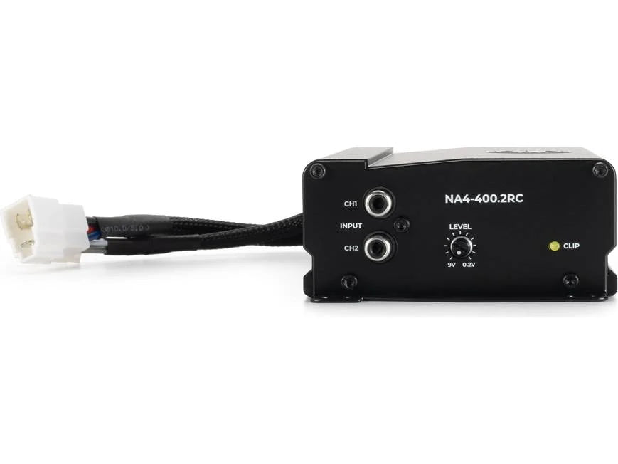 2CH COMPACT POWERSPORTS AMPLIFIER 2 X 200W @ 2 OHMS 2 X 100W @ 4 OHMS