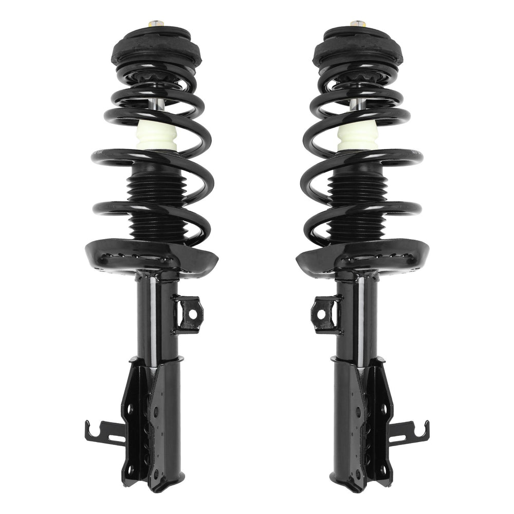 Unity Automotive 2 Front Complete Strut Assemblies 2 Resistors 31-141300-FWD