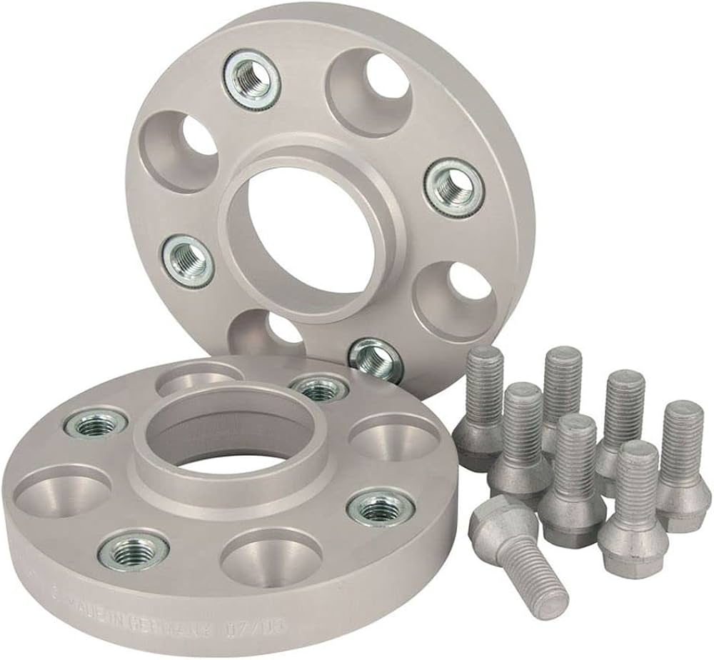 H&R Trak+ 25mm DRA Spacer Bolt Pattern 5/112 66.5mm CB Bolt Thread 15x1.25