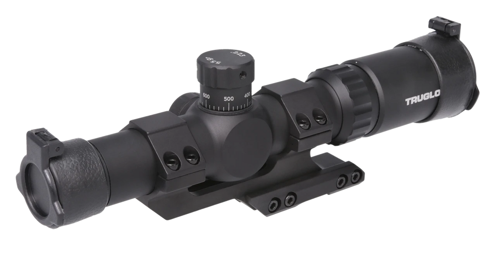 TRU BRITE 14X24 / DUPLEX MILDOT RETICLE / 1PC MOUNT BLACK