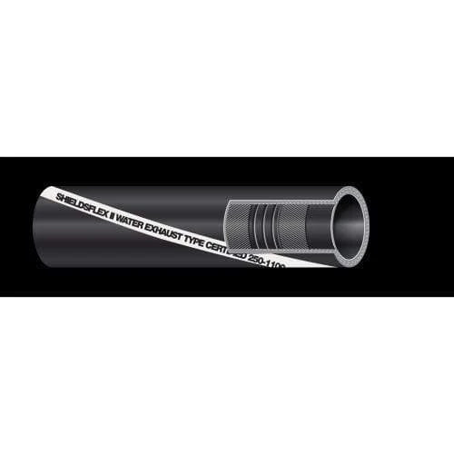 31/2IN x 61/4FT SHIELDSFLEX IIWATER/EXHAUST HOSE