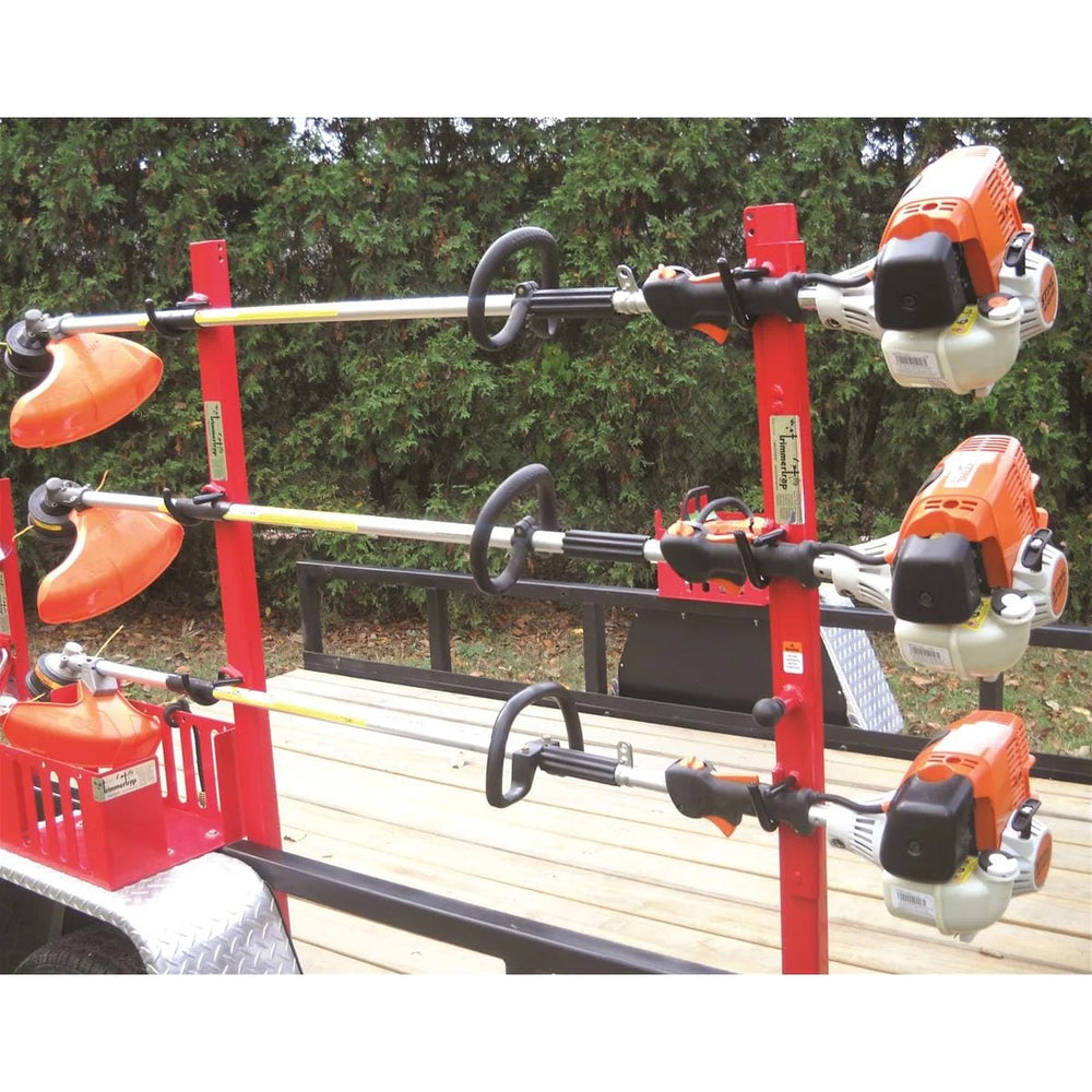 BLOWER RACK FOR STIHL 350 AND 450 SILVER