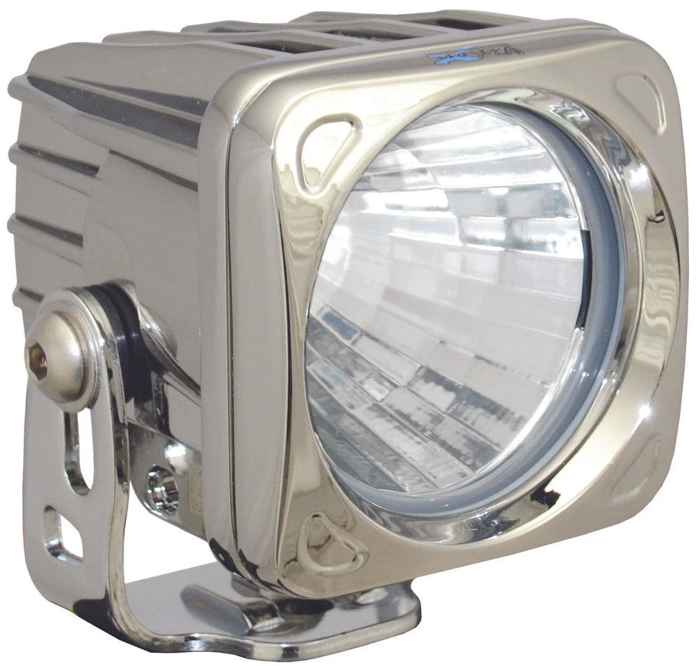 OPTIMUS SQUARE CHROME 1 10W LED 20 DEG MEDIUM