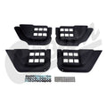 FRONT AND REAR DOOR POCKET SET