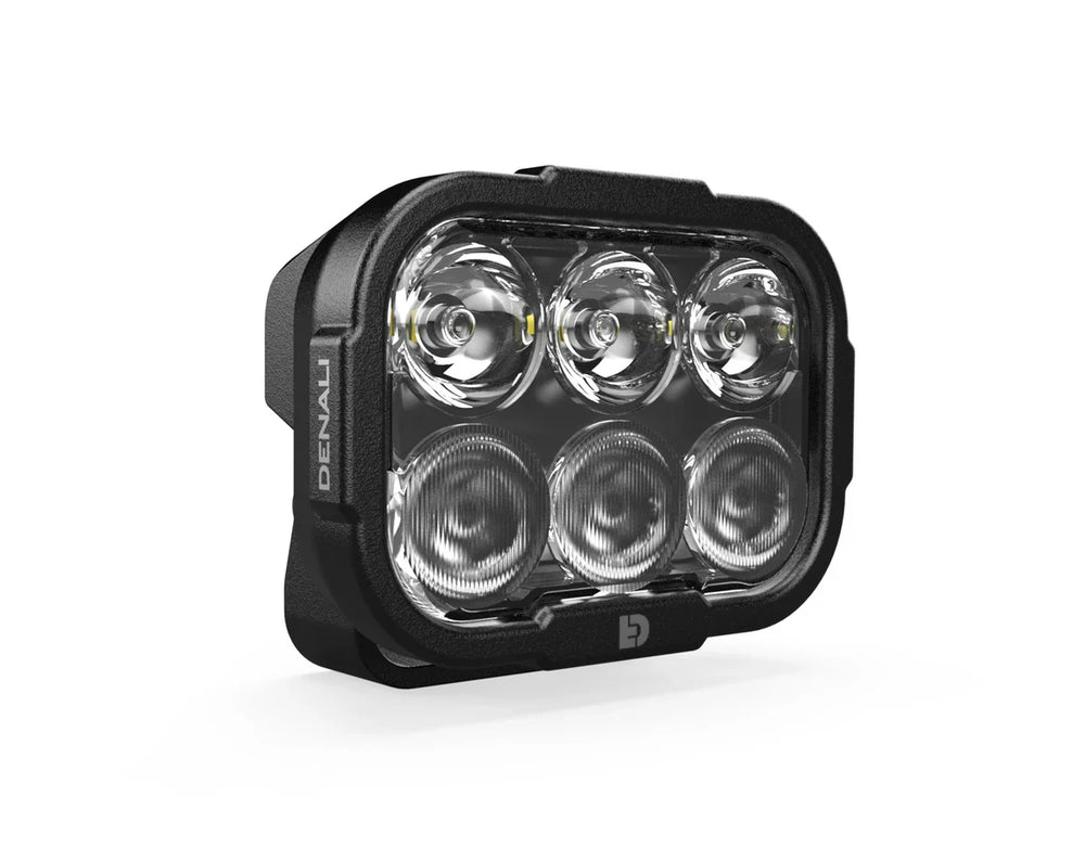 6LED DL6 DRIVING LIGHT W/DATADIM TECHNOLOGY ELLIPTICAL HYBRID BEAM AMBER