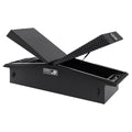 71X16X23 GULL WING TOOL BOX WITH SMOOTH ALUMINUM BASE/DIAMOND PLATE LID