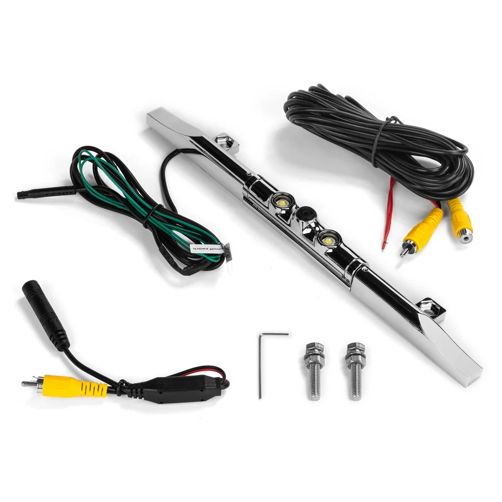 ULTRA SLIM LICENSE PLATE CAMERA WIT