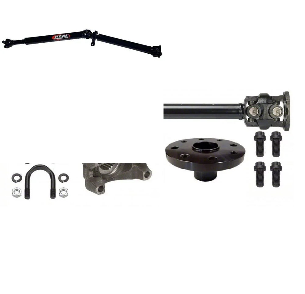 2019-2023 Jeep JT Gladiator 30.L Diesel Heavy Duty 1350 Double Cardan Rear Driveshaft (Non-CV) Automatic Transmission Reel Driveline