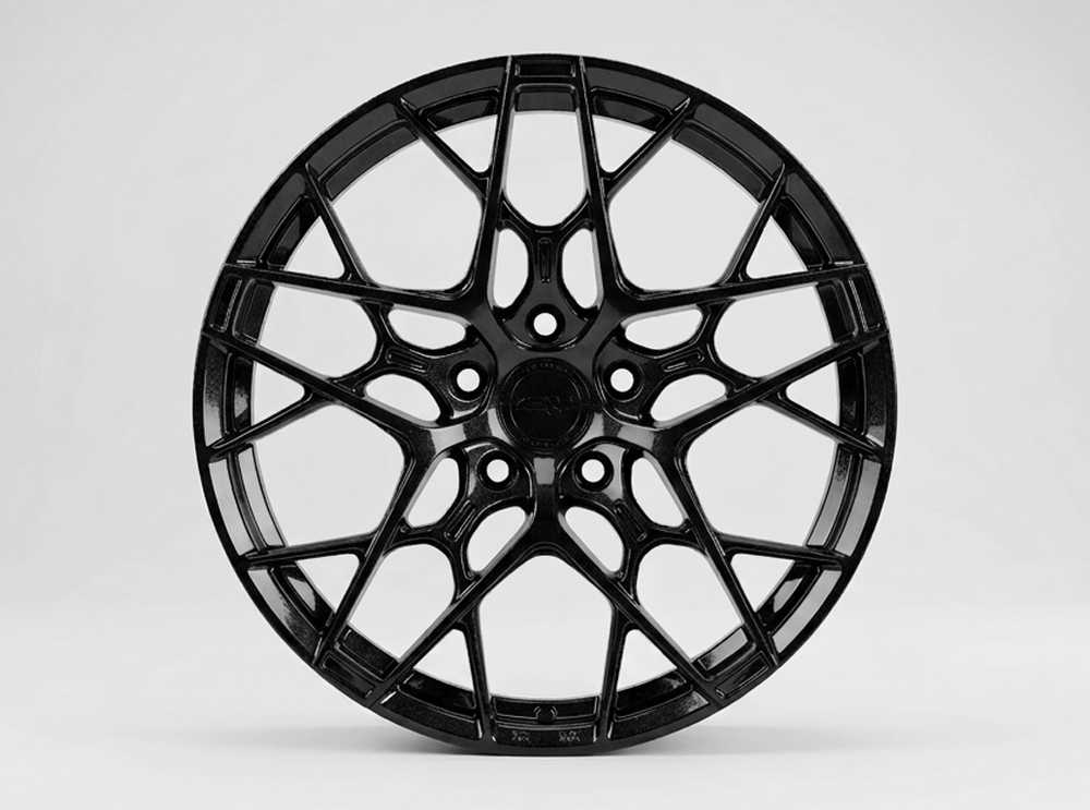 KF505 18X8 5X114.3 FULL GLOSS BLACK 40ET 73MM