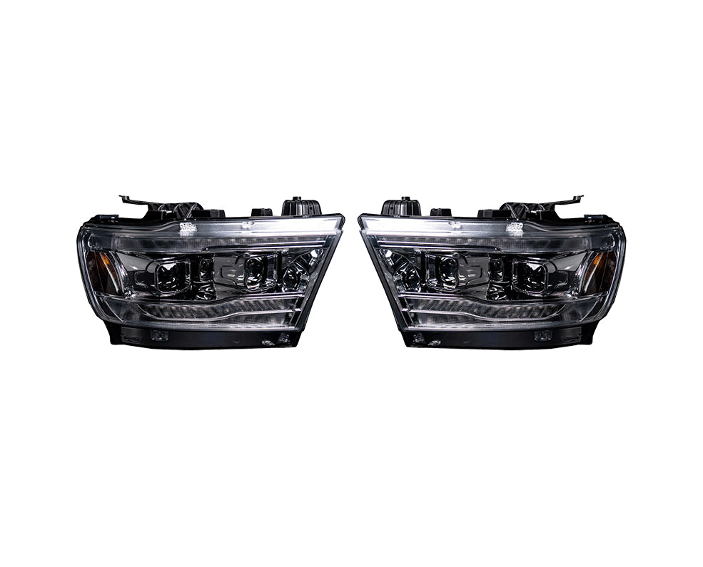 Recon Truck Accessories chrome headlights
