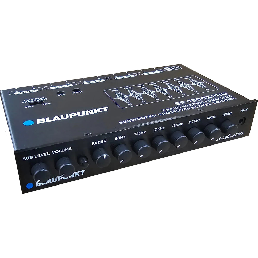 EP1800X 7-Band Car Audio Graphic Equalizer
