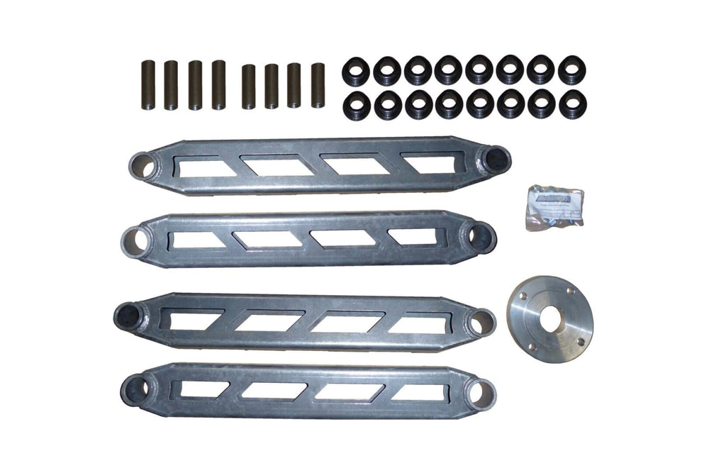 2014-17 2500 DODGE RAM (4WD ONLY) Rear extended boxed 4-Link Arms for our McGaughys 8 in lift kit. (Up AND Lwr A-Arms bushings sleeves drive line spacer AND hardware) RAW finish. Add $100 for powder-coating