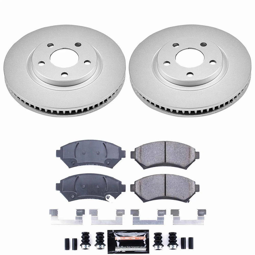 Power Stop Z23 COATED BRAKE KIT CPK1542-23