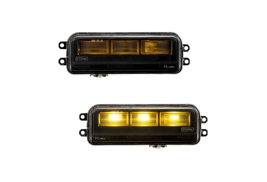 Form Lighting Type T3 Tacoma/Tundra/4Runner/Sequoia LED Fog Lights Yellow (Pair)
