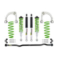 24C TACOMA 3IN NITRO GAS SUSPENSION LIFT KIT STAGE 2 FRONT 3IN/REAR 2IN BLACK C