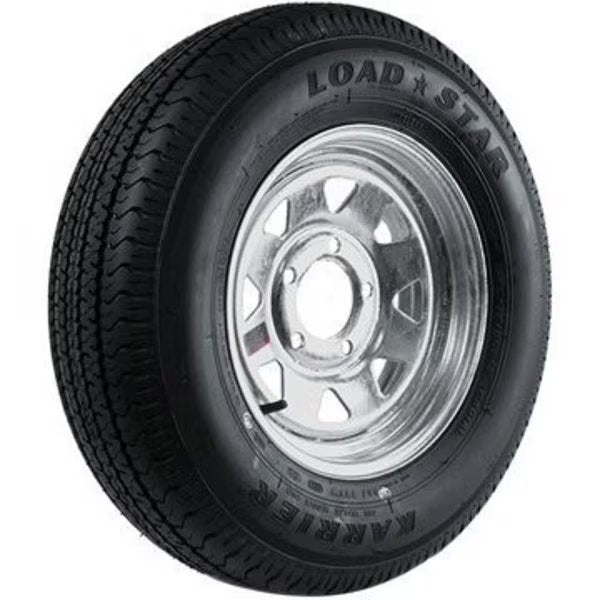 ST205/75R14 C KR35 ON 14X6 5/4.5 GALVANIZED SPOKE