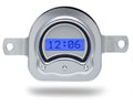 1951 FORD CAR DIGITAL CLOCK SILVER ALLOY STYLE FACE RED DISPLAY