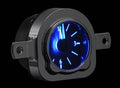 1951 FORD CAR DIGITAL CLOCK BLACK ALLOY STYLE FACE BLUE DISPLAY