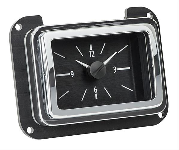 1940 FORD CAR ANALOG CLOCK SILVER ALLOY STYLE FACE RED DISPLAY