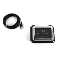 1940 FORD CAR ANALOG CLOCK BLACK ALLOY STYLE FACE WHITE DISPLAY