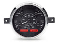194950 FORD CAR DIGITAL CLOCKBLACK ALLOY STYLE FACE RED DISPLAY