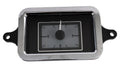 1940 CHEVY CAR ANALOG CLOCK SILVER ALLOY STYLE FACE WHITE DISPLAY