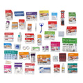 SUREFILL 4 SHELF CABINET REFILL 150 SERIES CLASS B MEDS TRANSPARENT