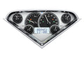 195556 CHEVY CAR DIGITAL CLOCK SILVER ALLOY STYLE FACE RED DISPLAY