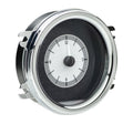 194148 CHEVY CAR ANALOG CLOCK SILVER ALLOY STYLE FACE BLUE DISPLAY