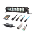 SINGLE ROW 8IN CHASING LED LIGHTBAR