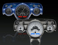 1957 CHEVY CAR DIGITAL CLOCK SILVER ALLOY STYLE FACE BLUE DISPLAY
