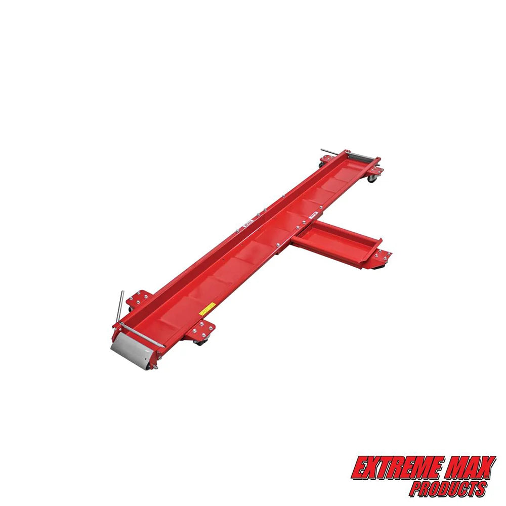 REAR WHEEL MOTORCYCLE DOLLY WITH KICKSTAND TRAY