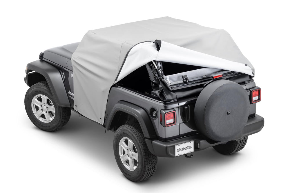 CAB CVR 18-CUR ST FLD 2DR JL GRAY