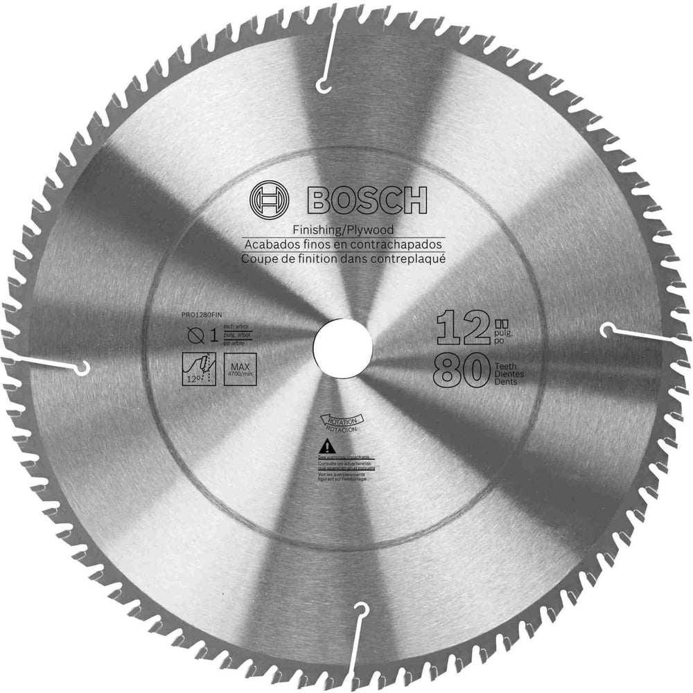 12IN 80T EDGE GENERAL PURPOSE CIRCULAR SAW BLADES FINISHING