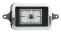 1940 CHEVY CAR ANALOG CLOCK SILVER ALLOY STYLE FACE BLUE DISPLAY