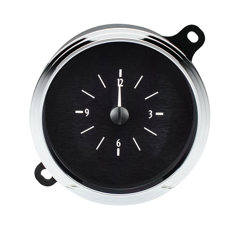 194248 FORD CAR ANALOG CLOCK BLACK ALLOY STYLE FACE RED DISPLAY