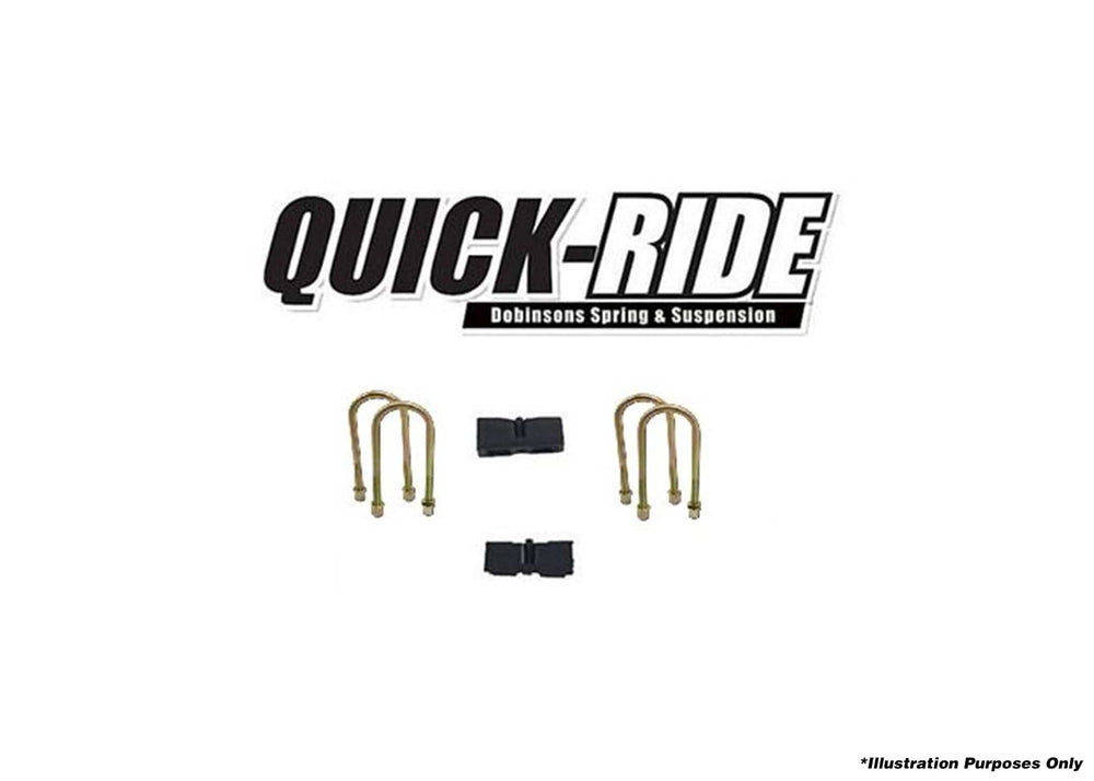 Dobinsons Spring Suspension QUICK RIDE KIT INCLUDES U-BOLTS QR19-502K