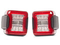 Raxiom 18-26 Jeep Wrangler JL LED Tail Lights- Clear Housing- Clear Lens