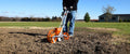 GARDEN SEEDER W/ 6 SEED PLATES ORANGE/SILVER