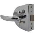 COMPACT ENTRY LATCH CHROME PLATED