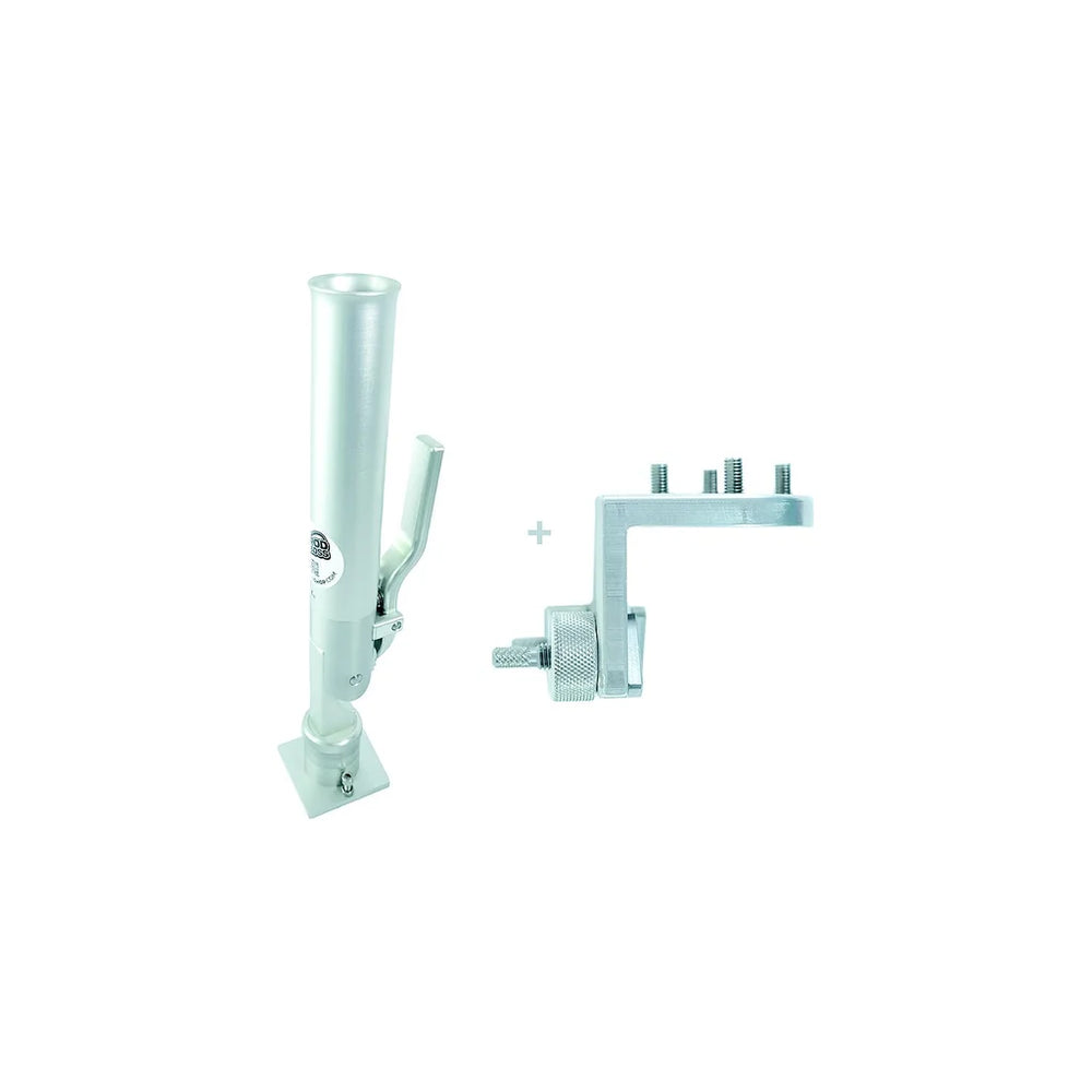 SINGLE ROD HOLDER WITH 90 DEGREE RANGER BRACKET