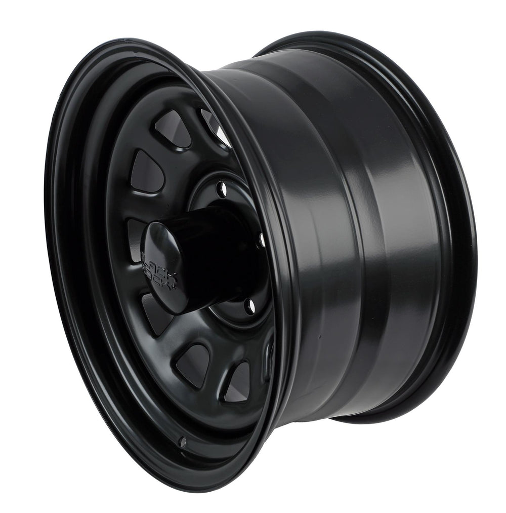 942 TYPE D 17X9 BLK 5/5.5 STL UNIVERSAL