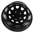 942 TYPE D 17X9 BLK 5/5.5 STL UNIVERSAL