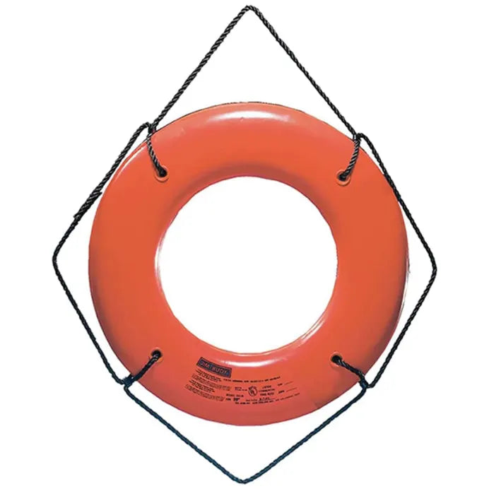 LIFE RING BUOY 24IN ORANGEJBOX US COAST GUARD APPROVED