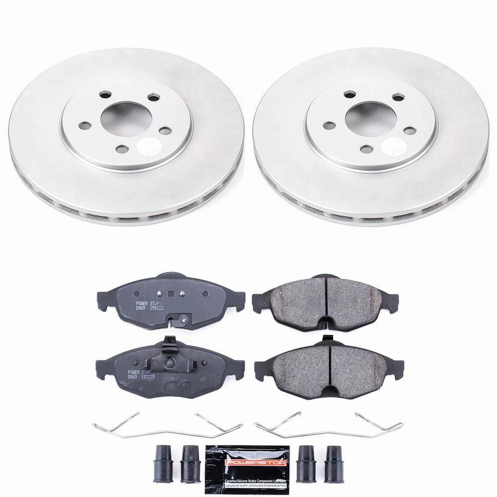 Power Stop Z23 COATED BRAKE KIT CPK1684-23