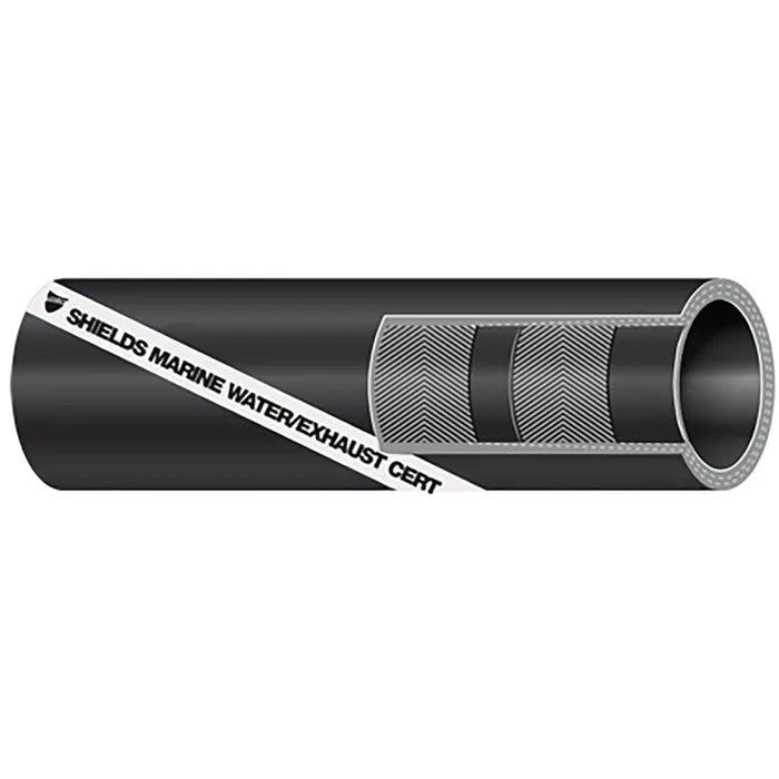 31/2X61/4 EXHAUST/WATER HOSE