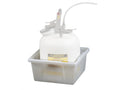 HPLC CAN SPILL BASIN W/ 5GAL SPILL CAPACITY POLYETHYLENE TRANSLUCENT