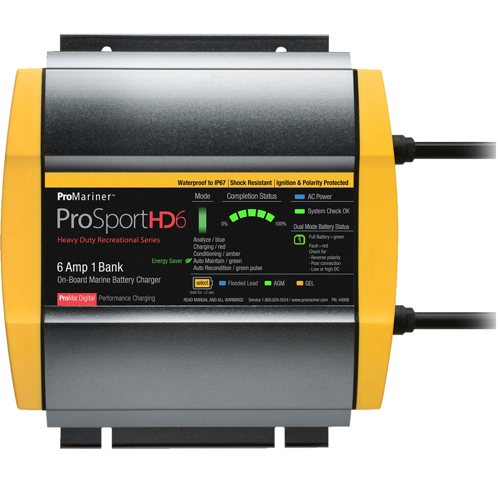 PROSPORTHD SERIES BATTERY CHARGER6 AMP