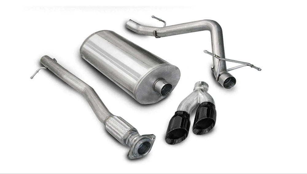 CORSA Performance silver cat-back exhaust